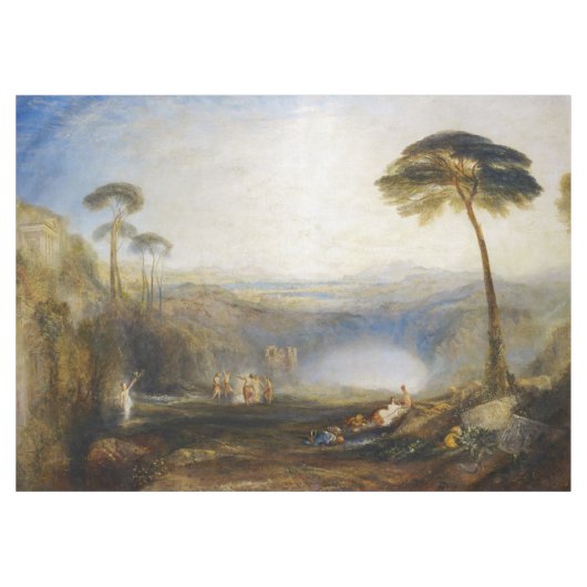 William Turner - Der goldene Teig Tischdecke (Vorderseite (Horizontal))