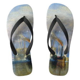 William Turner - Der Kampftemeraire Badesandalen