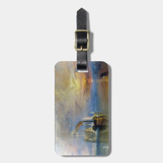 William Turner - Der Kampftemeraire Gepäckanhänger (Vorderseite vertikal)