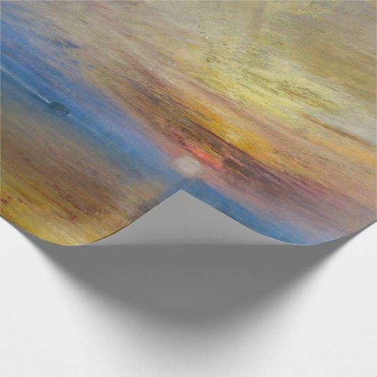 William Turner - Der Kampftemeraire Geschenkpapier (Ecke)