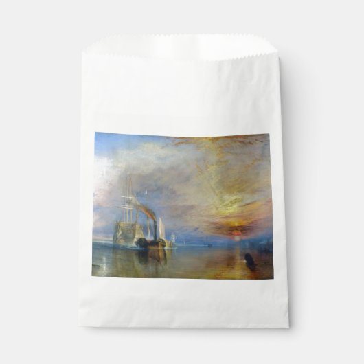 William Turner - Der Kampftemeraire Geschenktütchen (Vorderseite)