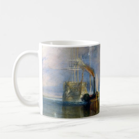 William Turner - Der Kampftemeraire Kaffeetasse (Links)