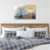 William Turner - Der Kampftemeraire Leinwanddruck (Insitu (Schlafzimmer))
