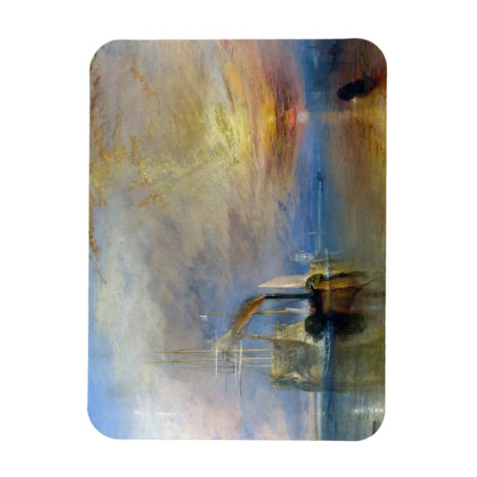 William Turner - Der Kampftemeraire Magnet (Vertikal)