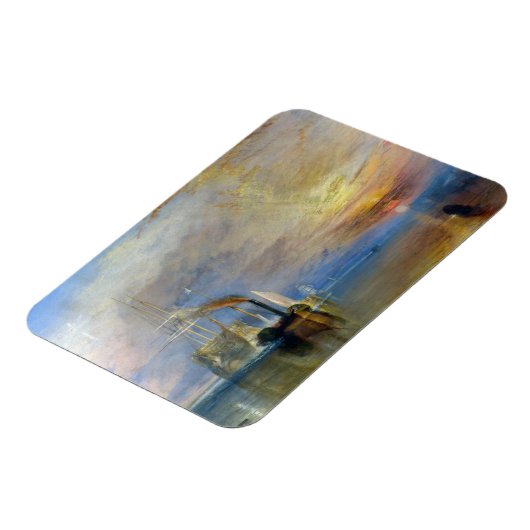 William Turner - Der Kampftemeraire Magnet (Linke Seite)