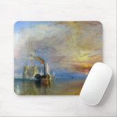 William Turner - Der Kampftemeraire Mousepad (Mit Mouse)
