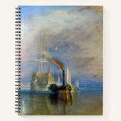 William Turner - Der Kampftemeraire Notizblock (Vorderseite)