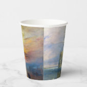 William Turner - Der Kampftemeraire Pappbecher (Rechts)