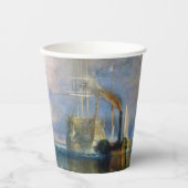 William Turner - Der Kampftemeraire Pappbecher (Vorderseite)