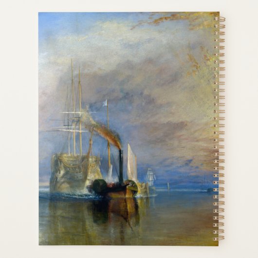 William Turner - Der Kampftemeraire Planer (Rückseite)