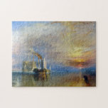 William Turner - Der Kampftemeraire Puzzle<br><div class="desc">Der kämpfende Temeraire zog sich an ihren letzten Liegeplatz,  um getrennt zu werden - Joseph Mallord William Turner im Jahr 1838</div>