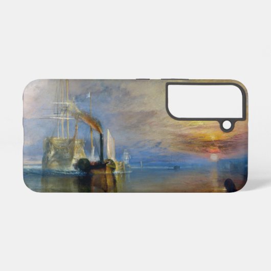 William Turner - Der Kampftemeraire Samsung Galaxy Hülle (Rückseite (Horizontal))