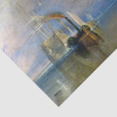 William Turner - Der Kampftemeraire Seidenpapier (Ausschnitt)