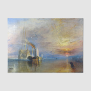 William Turner - Der Kampftemeraire Seidenpapier