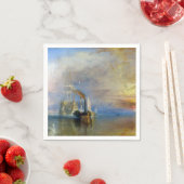 William Turner - Der Kampftemeraire Serviette (Beispiel)