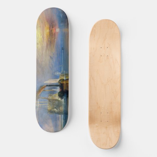 William Turner - Der Kampftemeraire Skateboard (Vorderseite)