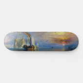 William Turner - Der Kampftemeraire Skateboard (Horizontal)