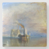 William Turner - Der Kampftemeraire Steinuntersetzer (Vorderseite)
