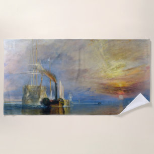 William Turner - Der Kampftemeraire Strandtuch