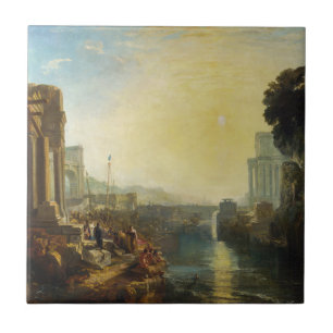 William Turner - Dido baut Karthago Fliese