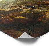 William Turner - Dido Gebäude Carthage Poster (Ecke)