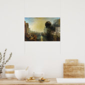 William Turner - Dido Gebäude Carthage Poster (Küche)