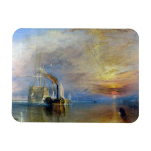 William Turner - Die Fighting Temeraire Magnet