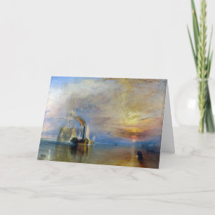 William Turner - Die kämpfende Temeraire Karte