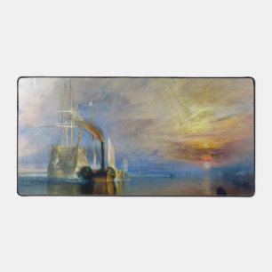 William Turner - Die kämpfende Temeraire Schreibtischunterlage
