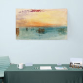 William Turner - Die Lagune bei Venedig bei Sonnen Banner (Messeveranstaltung)