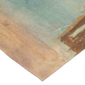 William Turner - Die Lagune bei Venedig bei Sonnen Kurzer Tischläufer (Ecke)