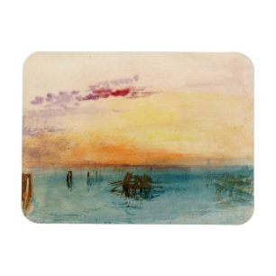 William Turner - Die Lagune bei Venedig bei Sonnen Magnet