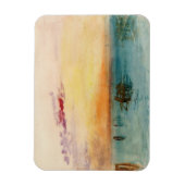 William Turner - Die Lagune bei Venedig bei Sonnen Magnet (Vertikal)