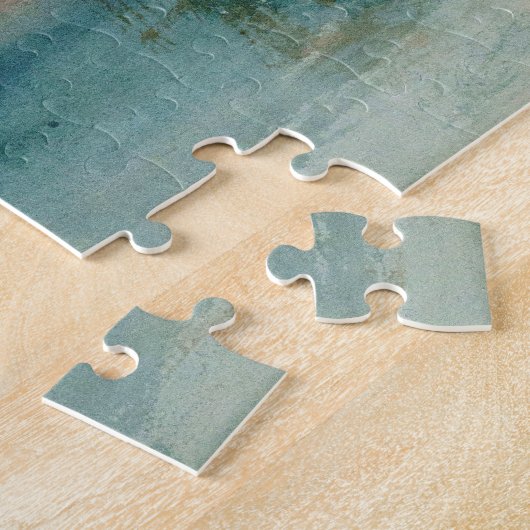 William Turner - Die Lagune bei Venedig bei Sonnen Puzzle (Seite)