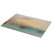 William Turner - Die Lagune bei Venedig bei Sonnen Schneidebrett (Ecke)