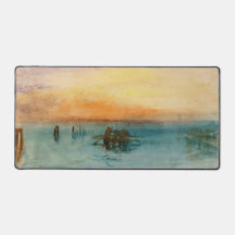 William Turner - Die Lagune bei Venedig bei Sonnen