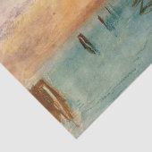 William Turner - Die Lagune bei Venedig bei Sonnen Seidenpapier (Detail)