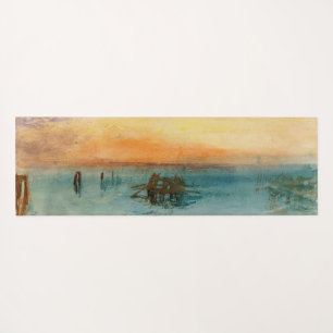 William Turner - Die Lagune bei Venedig bei Sonnen Yogamatte