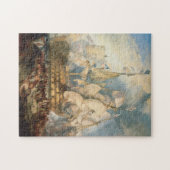 William Turner Die Schlacht von Trafalgar Puzzle (Horizontal)
