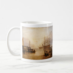 William Turner - Die Sonne geht durch den Dunst un Kaffeetasse