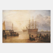 William Turner - Die Sonnenlandschaft durch Vapor Geschenkpapier Set (Vorderseite 3)