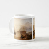 William Turner - Die Sonnenlandschaft durch Vapor Kaffeetasse (Vorderseite Links)