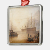 William Turner - Die Sonnenlandschaft durch Vapor Ornament Aus Metall (Links)