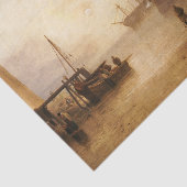 William Turner - Die Sonnenlandschaft durch Vapor Seidenpapier (Ausschnitt)