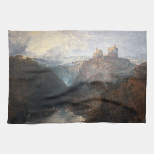 William Turner - Kilgarren Castle, Pembrokeshire Geschirrtuch