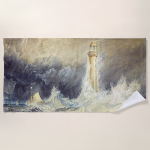 William Turner - Leuchtturm Bell Rock Strandtuch