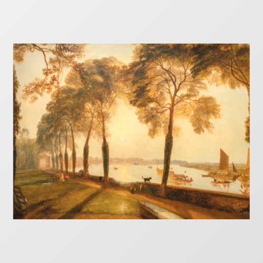 William Turner - Mortlake Terrace Fensteraufkleber (Blatt)