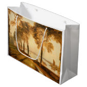 William Turner - Mortlake Terrace Große Geschenktüte (Vorderseite Schrägansicht)