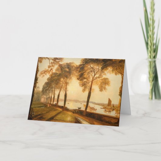 William Turner - Mortlake Terrace Karte (Vorderseite)