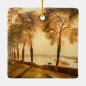 William Turner - Mortlake Terrace Keramikornament (Rückseite)